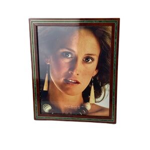 VTG  90s inlay frame Fred М. Lawrence Co.Sic. Fine Frames, L.I.C., N.Y. 11101